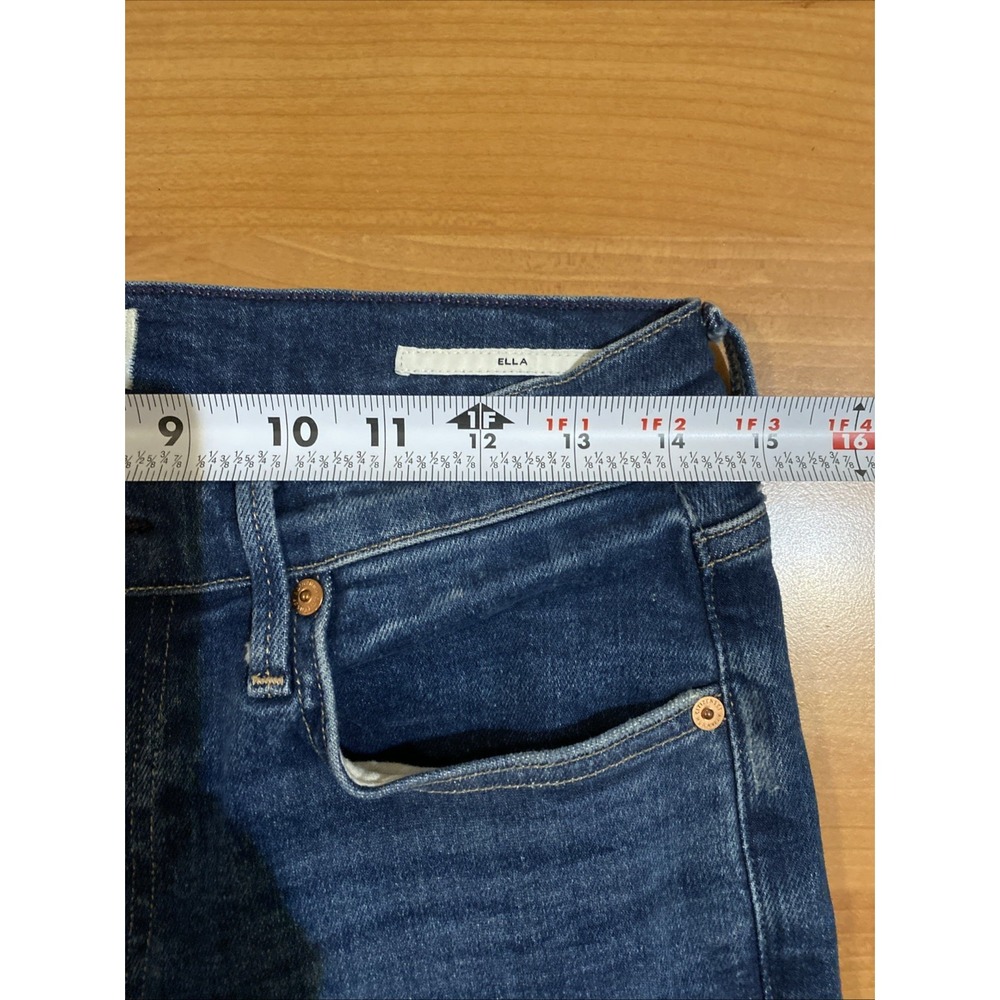 Citizens of Humanity Ella Slim Cropped Jeans Dark Wash Blue Women's Size 27 - Picture 10 of 13